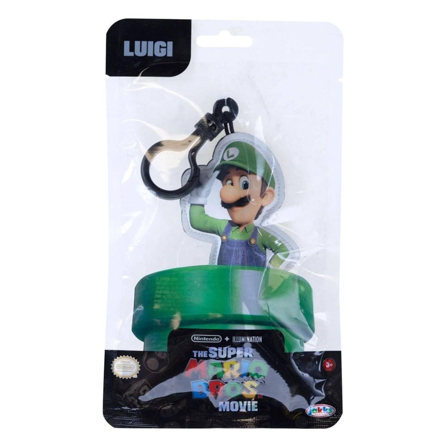 Der Super Mario Bros. Film - Luigi Plüsch-Schlüsselanhänger 8 cm