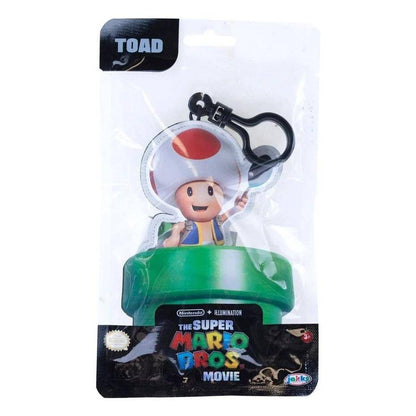 Der Super Mario Bros. Film - Toad Plüsch-Schlüsselanhänger 8 cm