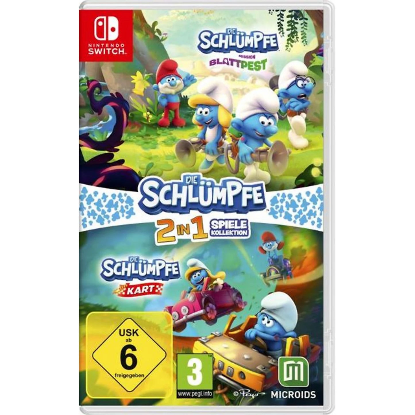 Switch - Die Schlümpfe 2 In 1 Game Collection (Gebraucht)