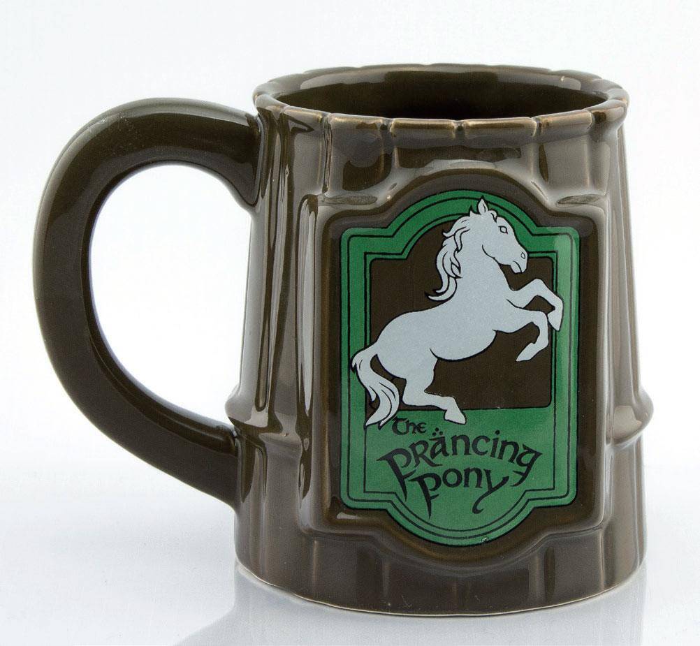 Der Herr der Ringe - 3D Tasse Prancing Pony - 475 ml