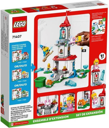 Super Mario - LEGO Cat Peach Suit and Frozen Tower Expansion Set
