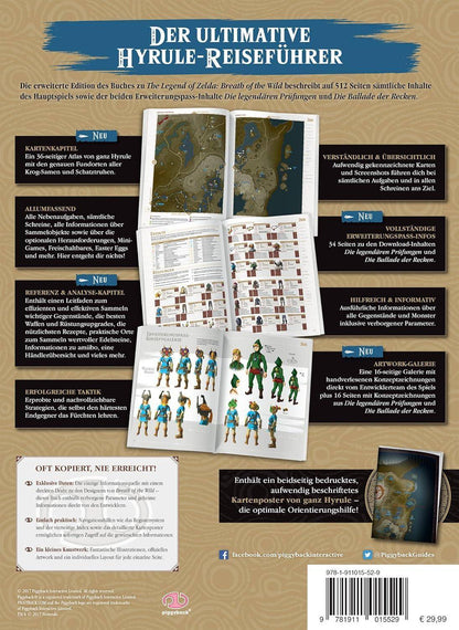 The Legend Of Zelda - Lösungsbuch The Legend Of Zelda Breath Of The Wild - Gebundene Ausgabe