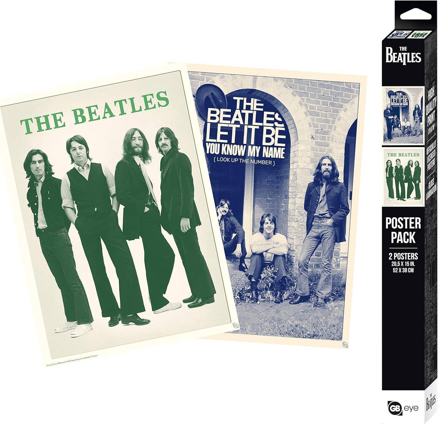 The Beatles - Poster Set The Beatles - 52 x 38 cm