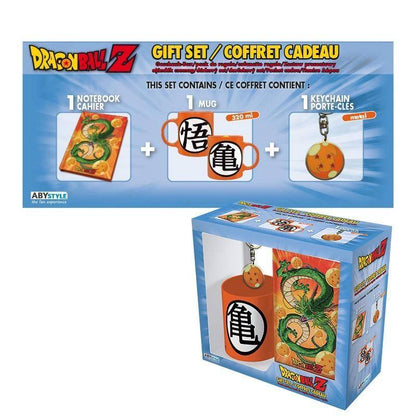 Dragon Ball - Geschenkset Tasse + Notizbuch + Schlüsselanhänger