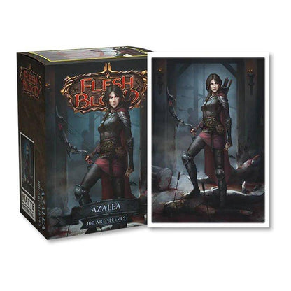 Dragon Shield - Kartenhüllen Flesh & Blood Standard Art Sleeves Azalea (100)