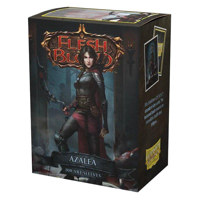 Dragon Shield - Kartenhüllen Flesh & Blood Standard Art Sleeves Azalea (100)