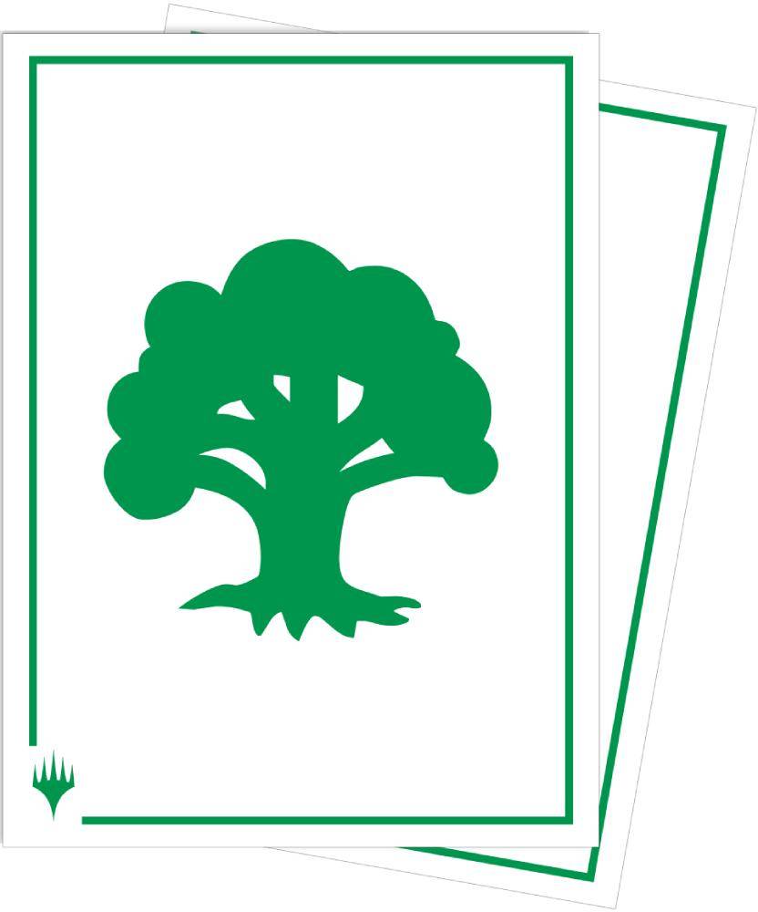 Magic The Gathering - Kartenhüllen APEX Mana 8 Forest Standard (105)