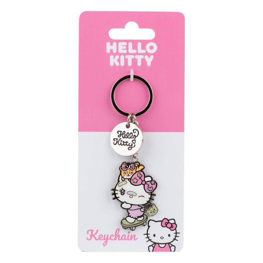 Sanrio - Metall Schlüsselanhänger Hello Kitty Skate