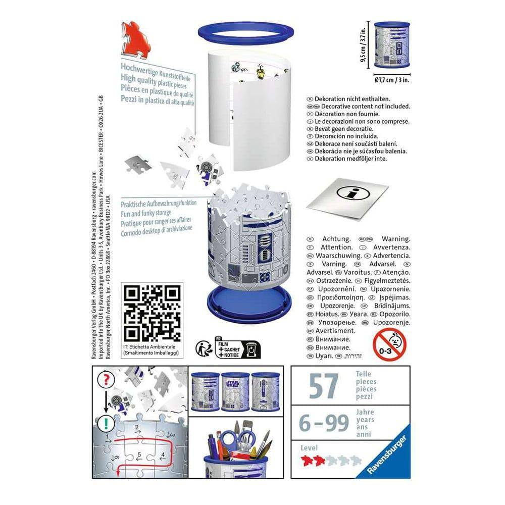 Star Wars - 3D Puzzle Stiftehalter R2-D2 (57 Teile)