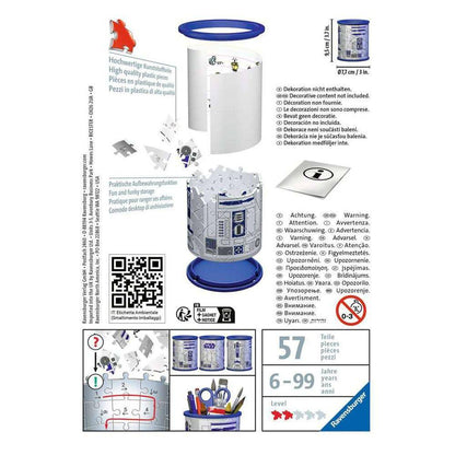 Star Wars - 3D Puzzle Stiftehalter R2-D2 (57 Teile)
