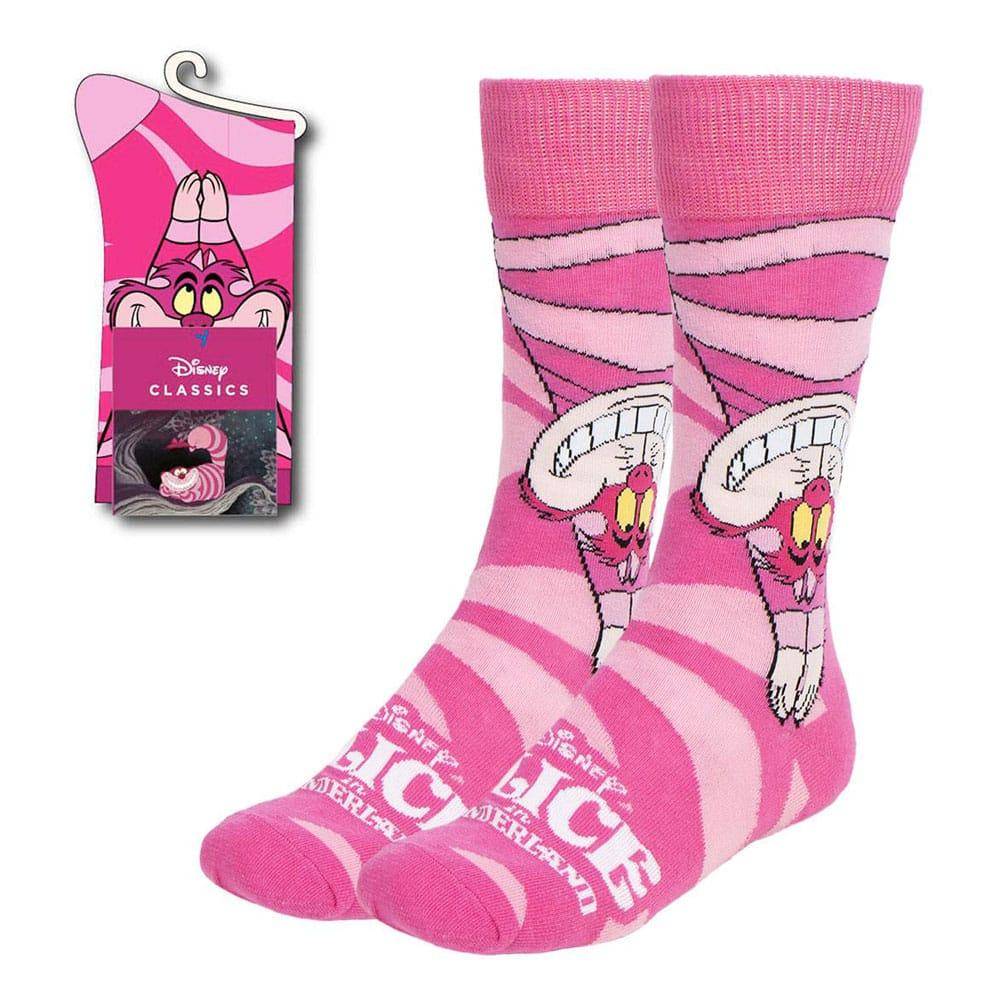 Disney - Socken Alice im Wunderland Grinsekatze Upside Down - 36-43