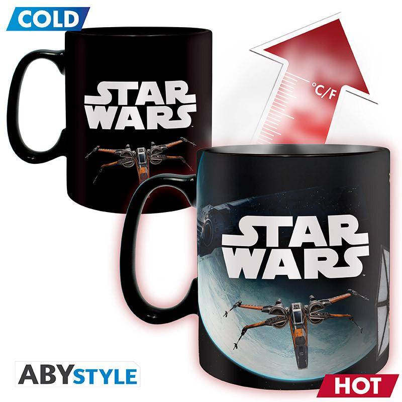 Star Wars - Tasse mit Thermoeffekt X-Wing