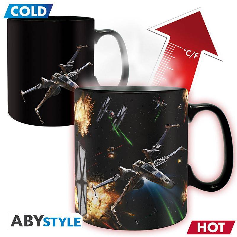 Star Wars - Tasse mit Thermoeffekt X-Wing