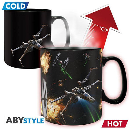 Star Wars - Tasse mit Thermoeffekt X-Wing