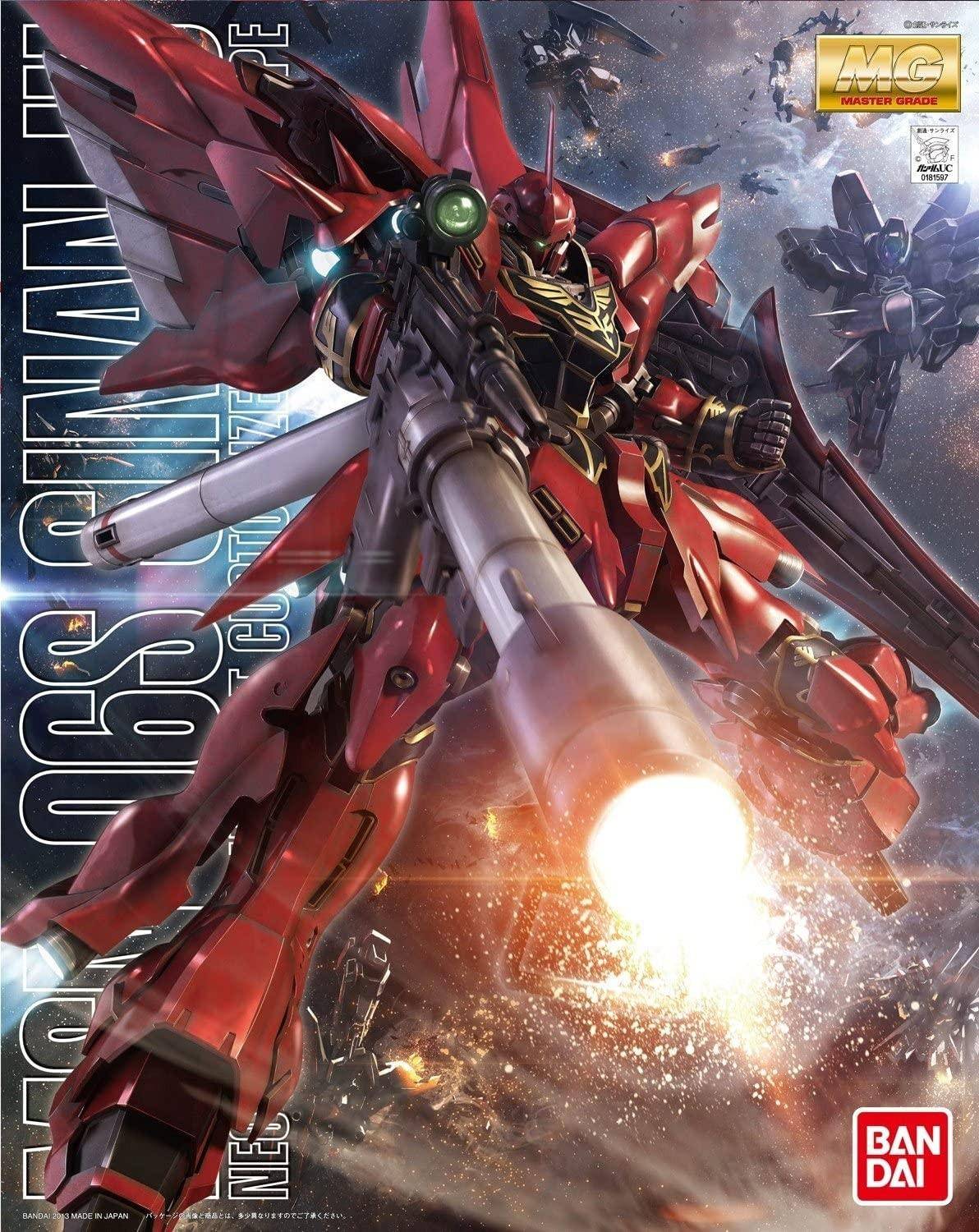 Gundam - Model Kit Master Grade Sinanju - 18 cm