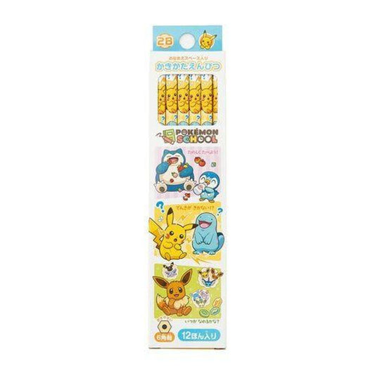 Pokémon - Stift Set 2B Bleistifte 12er Set