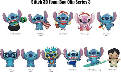 Lilo & Stich 3D PVC-Taschenanhänger Stich Serie 3