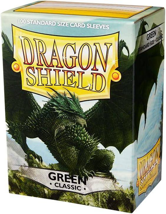 Dragon Shield - Kartenhüllen Classic Standardgröße - Grün (100)