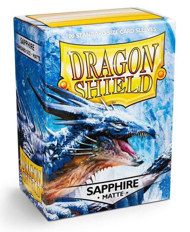 Dragon Shield Kartenhüllen - Standardgröße matt (100) – Sapphire