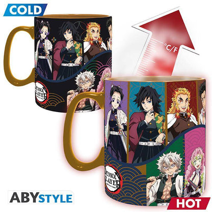 Demon Slayer - Tasse mit Thermoeffekt Hashira - 460 ml