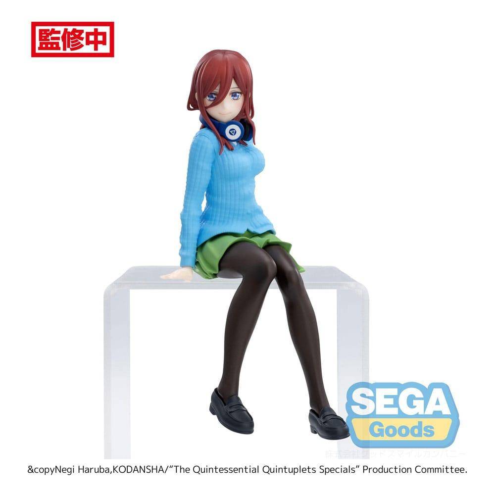 The Quintessential Quintuplets - Noodle Stopper Statue Miku Nakano - 14 cm - JPN