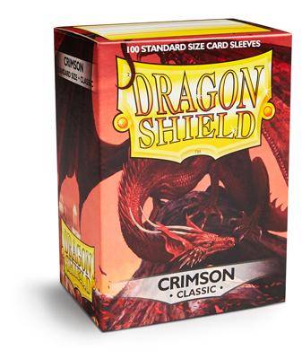 Dragon Shield - Kartenhüllen Standard Größe - Scharlachrot Classic - 100 Stk