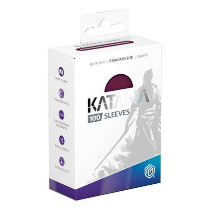 Ultimate Guard Katana Kartenhüllen Standard Radiant Plum (100)