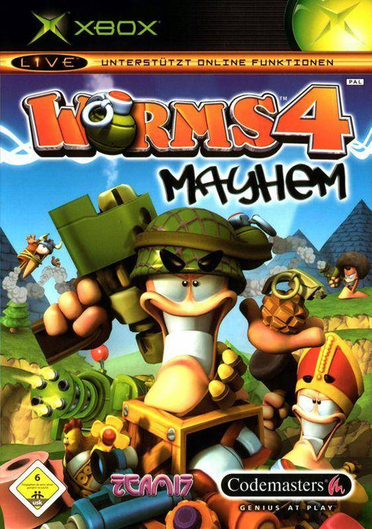 XBOX - Worms 4 Mayhem (Gebraucht)