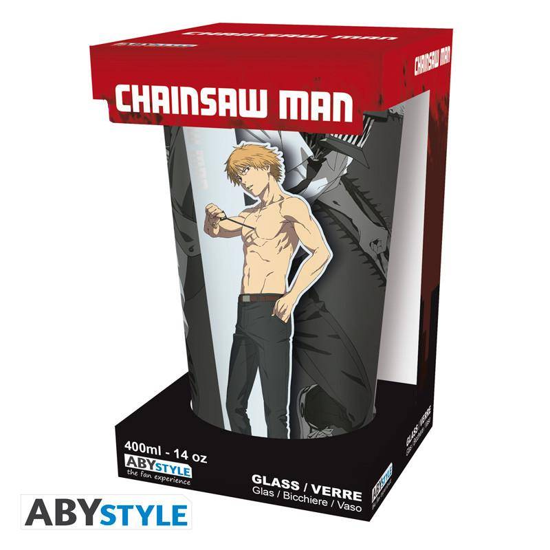 Chainsaw Man - Glas Gruppe - 400 ml