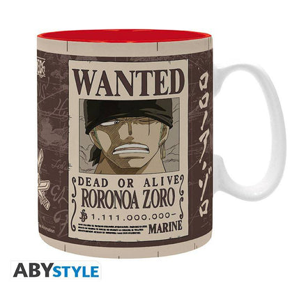 One Piece - Tasse Zorro Wanted - 460 ml