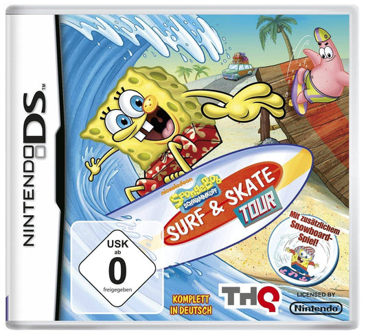 DS - Spongebob Schwammkopf Surf & Skate Tour - Nur Modul (Gebraucht)