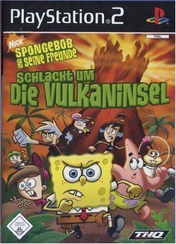 PS2 - SpongeBob Und Seine Freunde Schlacht Um Die Vulkaninsel (Gebraucht)