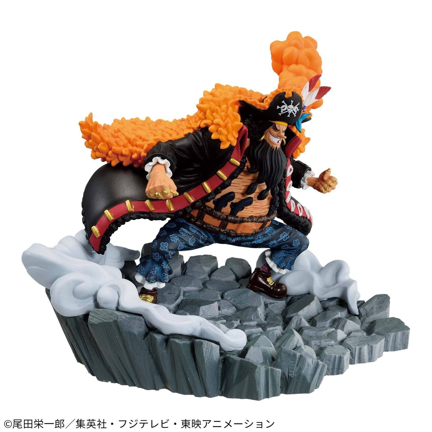 One Piece - Statue Marshall D. Teach Senkou Zekkei - 11 cm - JPN