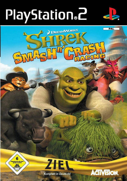 PS2 - Shrek Smash N Crash Racing (Gebraucht)