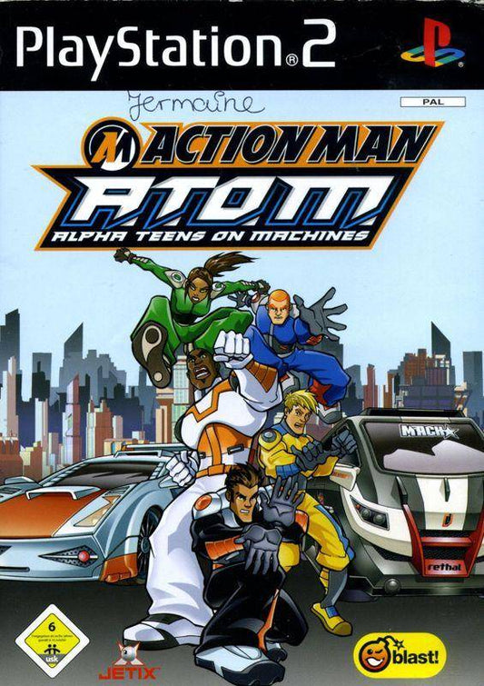 PS2 - Action Man ATOM Alpha Teens On Machines (Sealed)