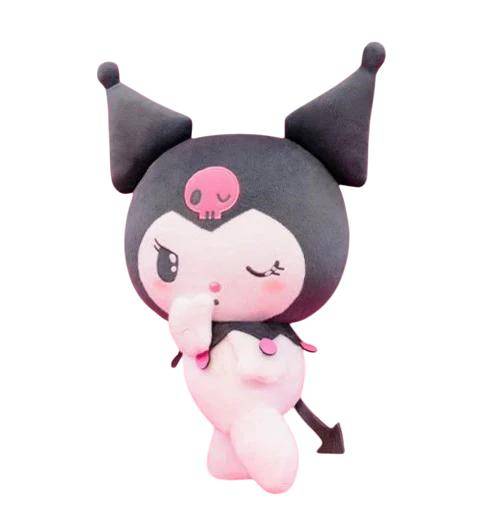 Sanrio - Plüsch Kuromi Look Over Secret - 40 cm - JPN