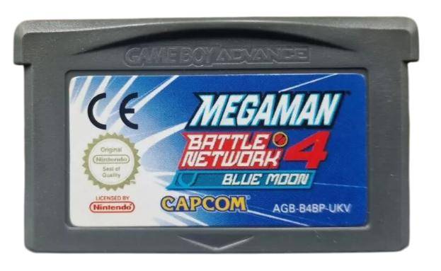GBA - Mega Man Battle Network 4 Blue Moon - Nur Modul (Gebraucht)