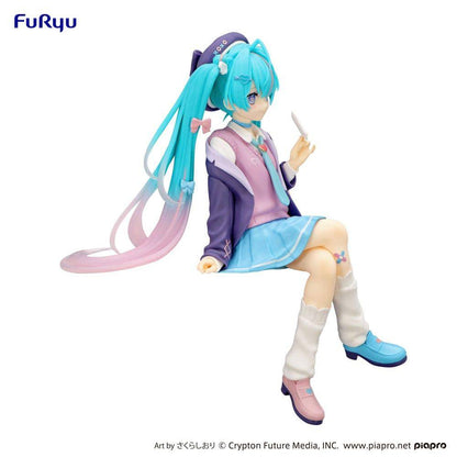 Hatsune Miku - Noodle Stopper Statue Hatsune Miku (Navy Blazer)  - 14 cm