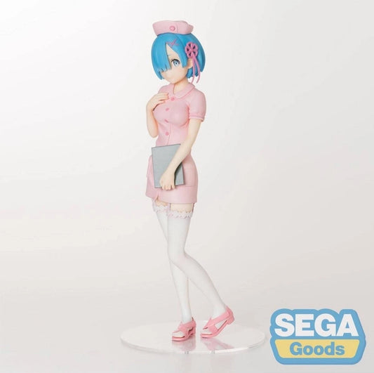 Re:Zero - Statue Rem Nurse Ver. - 18 cm - JPN