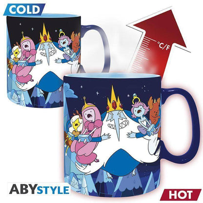 Adventure Time - Tasse mit Thermoeffekt Gruppe - 460 ml