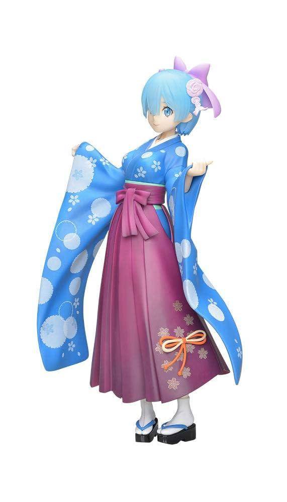Re:Zero - Statue Rem Japanese Style Kimono Ver. - 23 cm - JPN