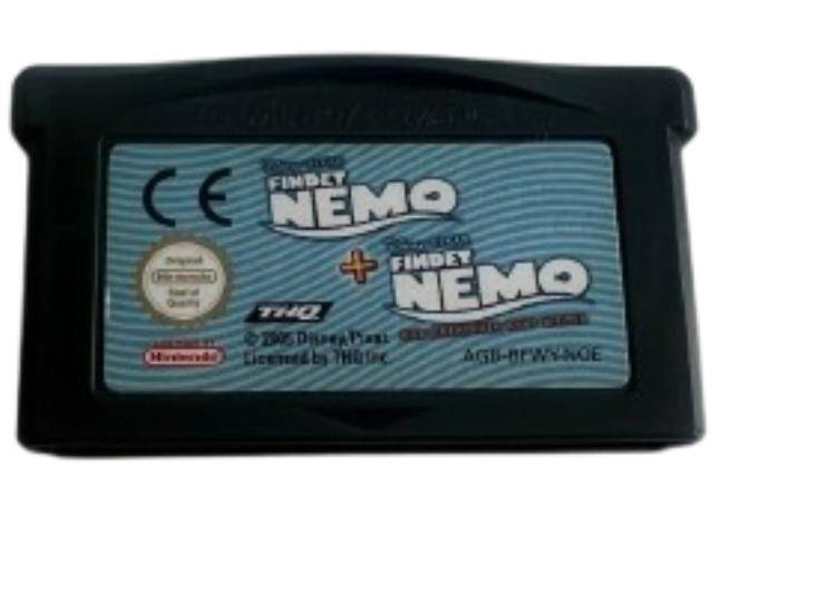 GBA - Findet Nemo + Findet Nemo Das Abenteuer Geht Weiter - Nur Modul (Gebraucht)