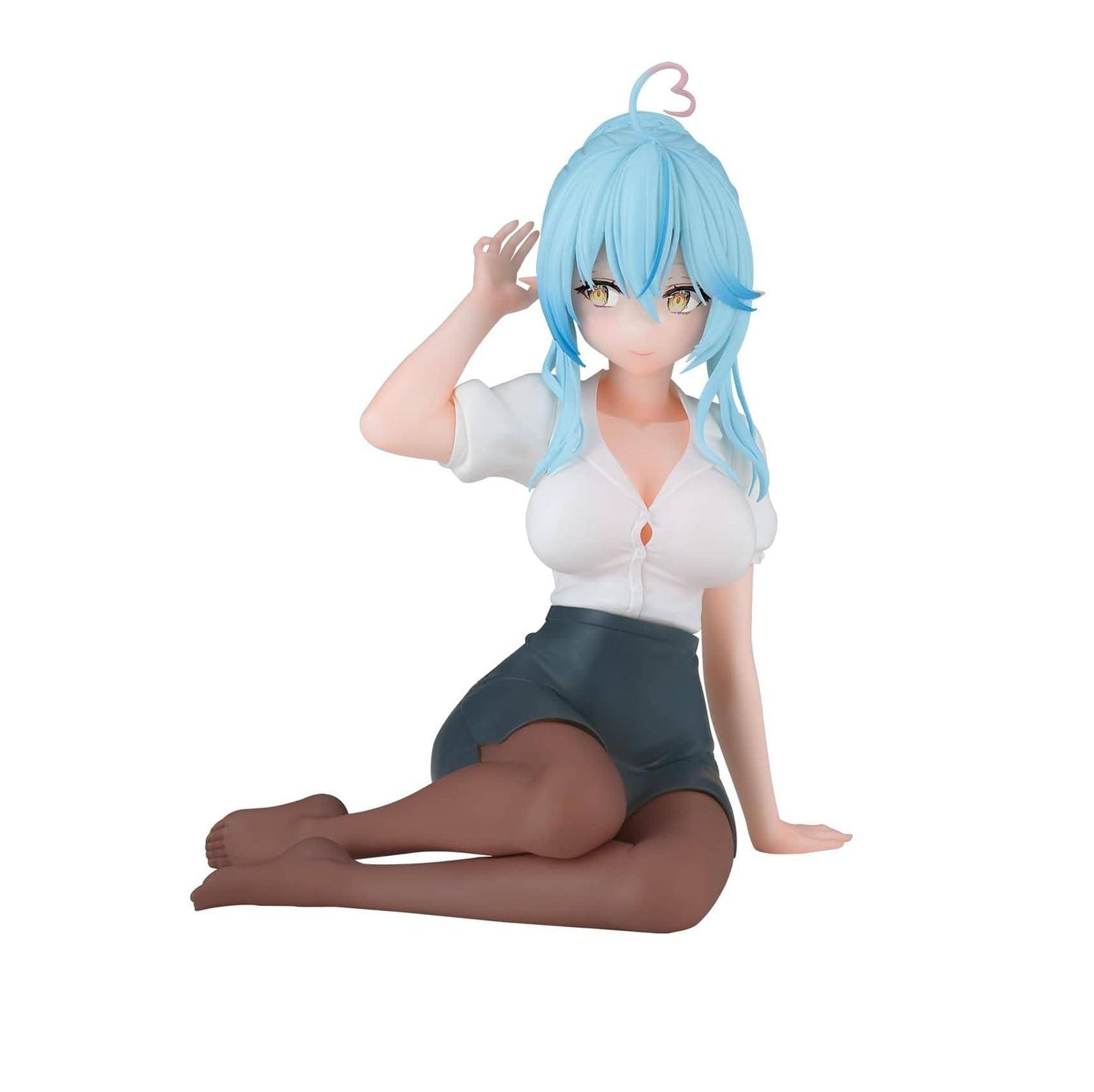 Hololive - Statue Yukihana Ramy Office Style Version Relax Time - 11 cm - JPN