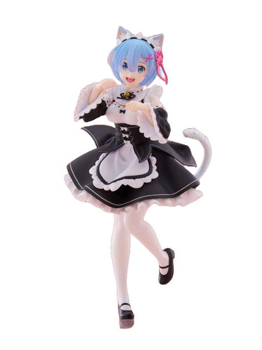 Re:Zero - Statue Rem Cat Maid - 18 cm - JPN