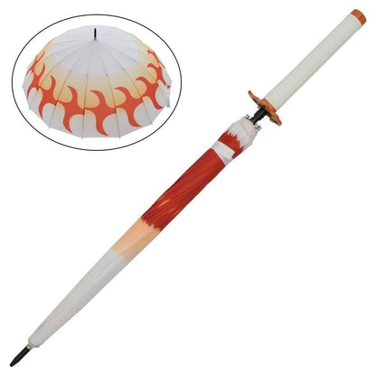 Katana-Regenschirm - Inspiriert von Demon Slayer - Rengoku