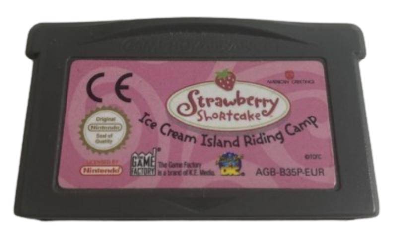 GBA - Strawberry Shortcake Ice Cream Island Riding Camp - Nur Modul (Gebraucht)