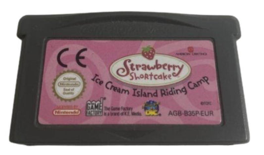 GBA - Strawberry Shortcake Ice Cream Island Riding Camp - Nur Modul (Gebraucht)