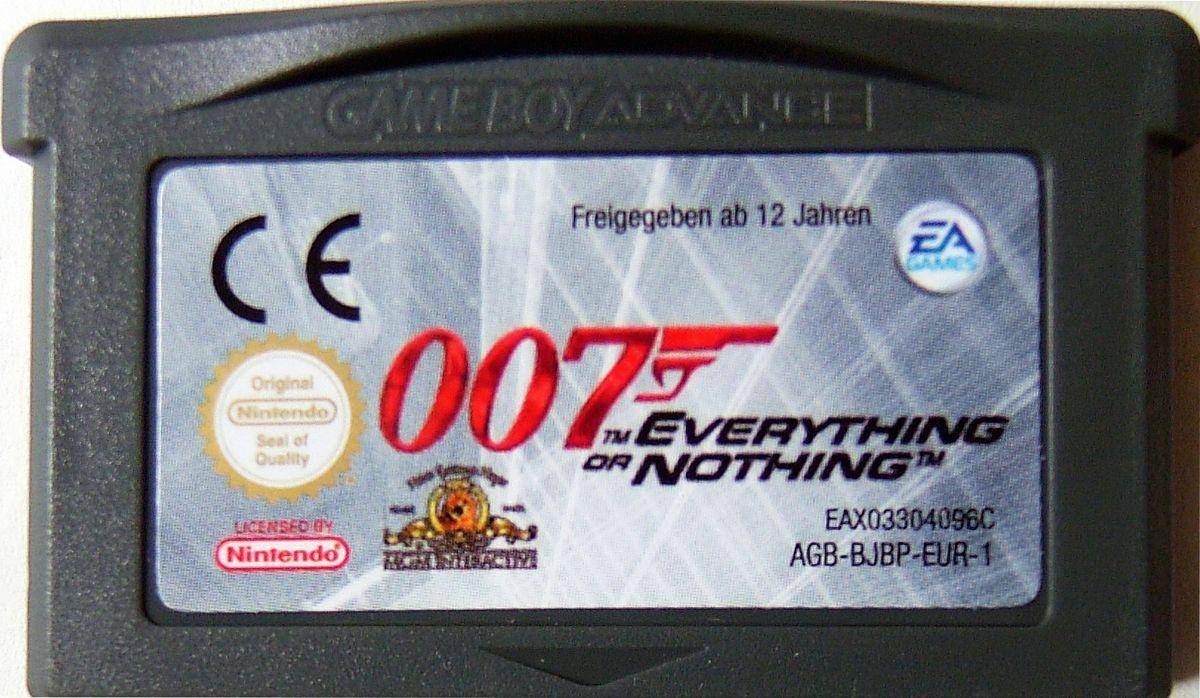 GBA - James Bond 007 Everything Or Nothing - Nur Modul (Gebraucht)