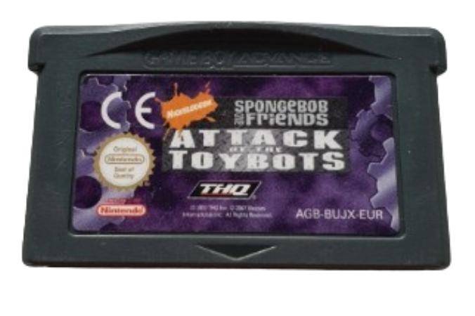 GBA - Spongebob Und Seine Freunde Angriff Der Spielzeugroboter - Nur Modul (Gebraucht)