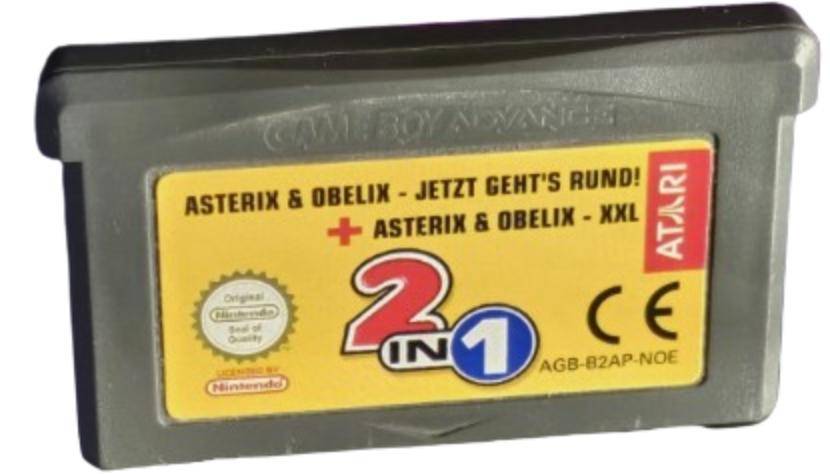 GBA - Asterix & Obelix Jetzt Gehts Rund + Asterix & Obelix XXL - Nur Modul (Gebraucht)
